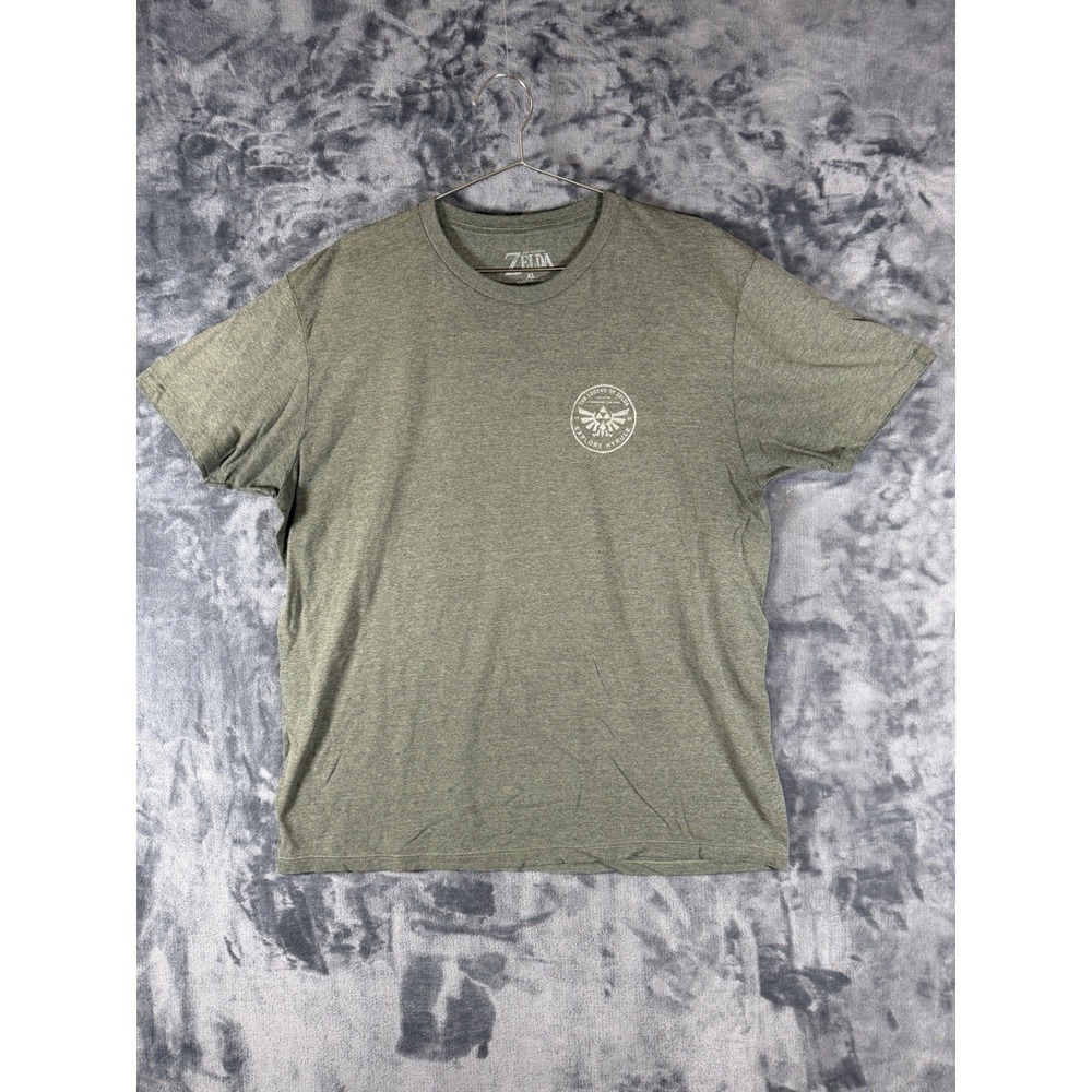 THE LEGEND OF ZELDA T-Shirt XL "Explore Hyrule" 2018 Green